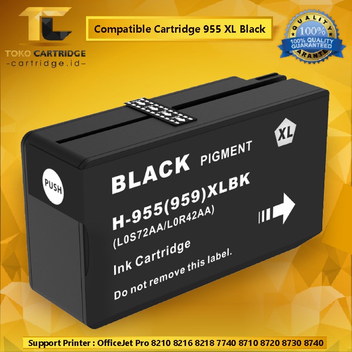 Compatible Cartridge Printer 955XL 955 XL. Tinta Printer HP OfficeJet Pro 8210 8216 8218 7740 8710