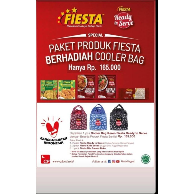 

Paket Promo FIESTA/Nugget fiesta/Ready to serve