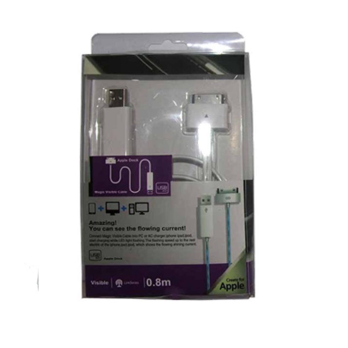 Cable for Apple phone With LED 66946