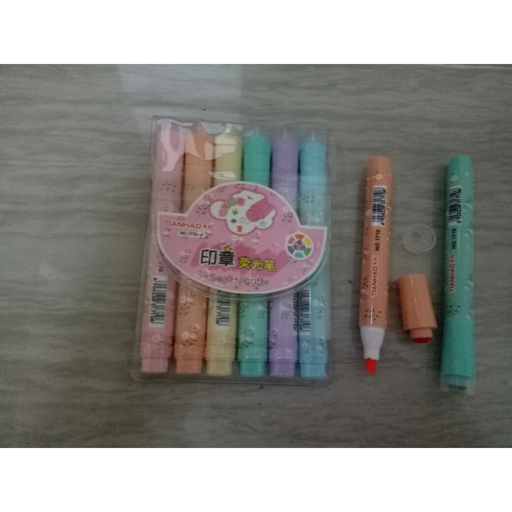 

BARANG UNIK STABILO AND STAMP COLORFULL GIFT PACK STABILO 2 IN 1 STAMP