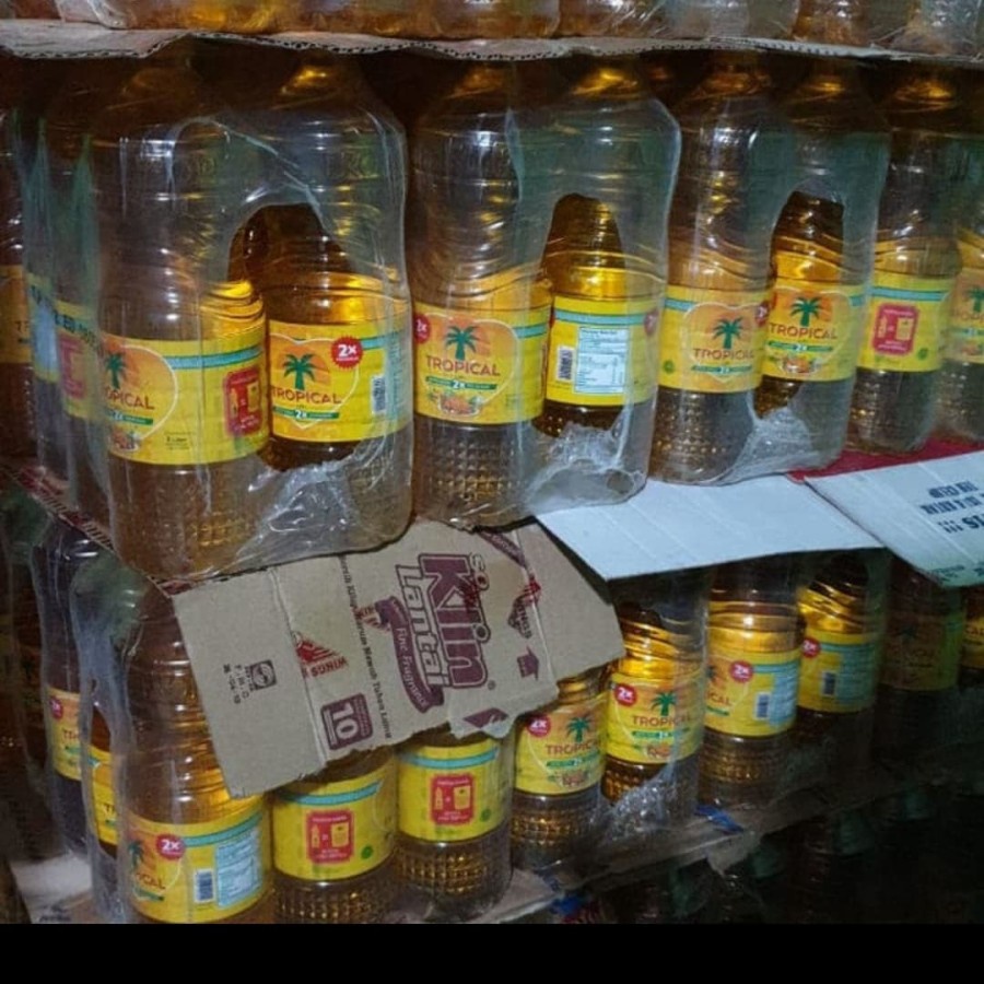 1 Dus Tropical Minyak Goreng 2 liter x 6 Botol