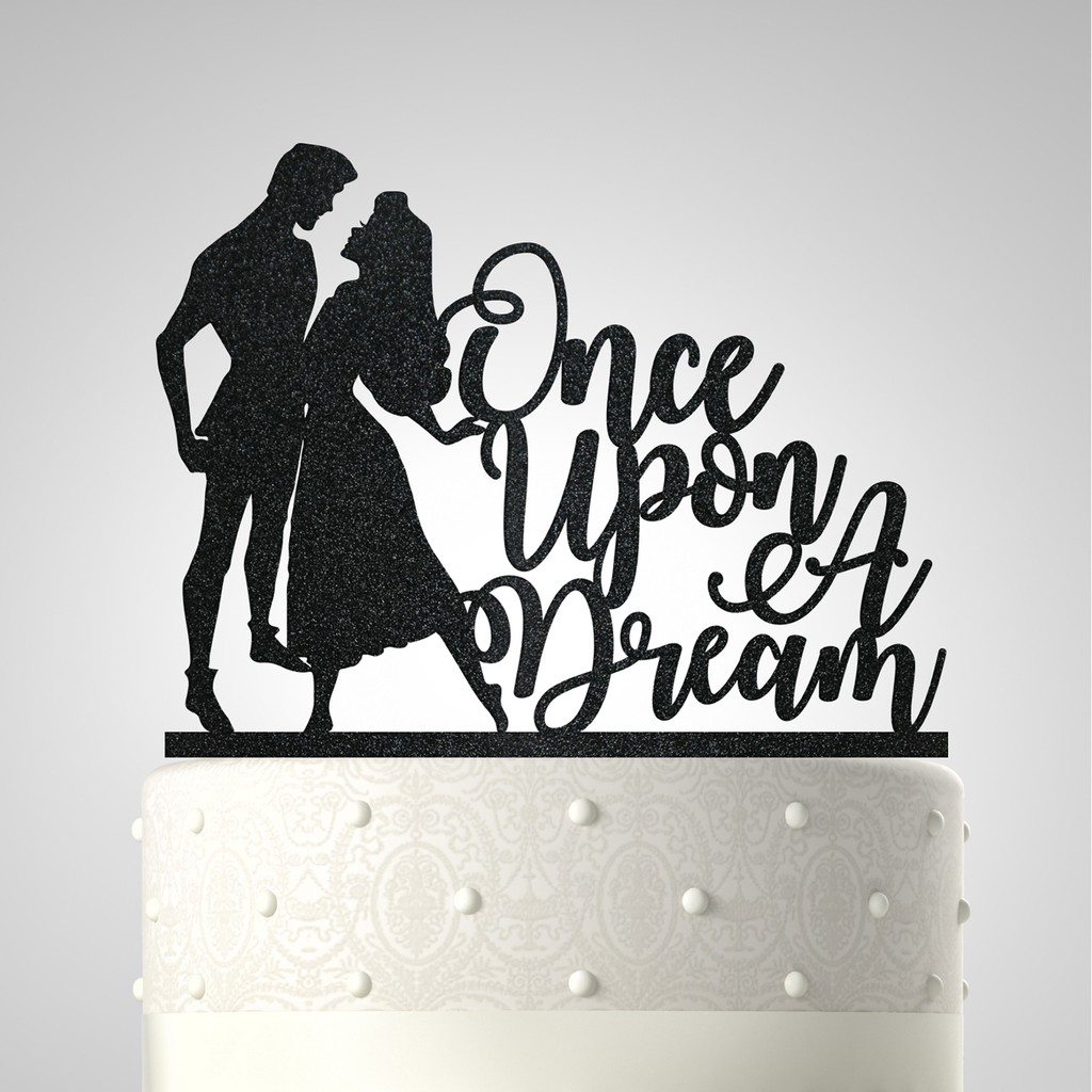 

Sleeping beauty Acrylic Cake Topper