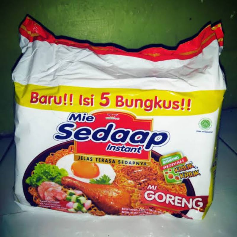 

mie sedaap goreng isi 5 / mie sedaap soto isi 5