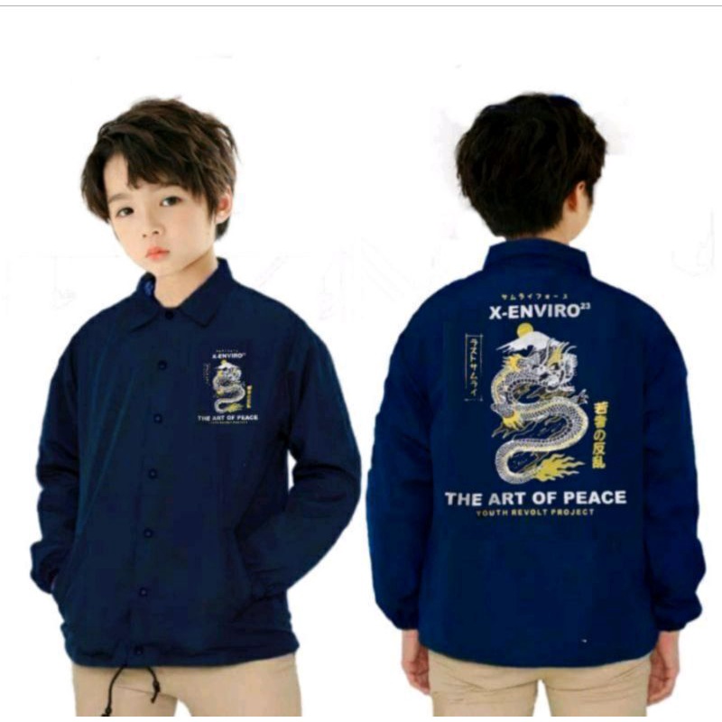 JAKET COACH NAGA Anak anak/ JAKET coach NAGA TANGGUNG/ jaket ANAK