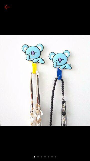 Rumauma Hanger Multifungsi Character Cute - Hook Handuk Baju Kamar