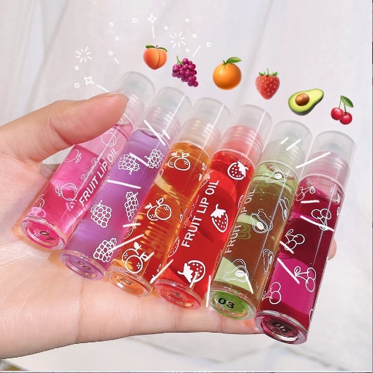 Original Single Natural Fruit Lip Oil/ Lipgloss Buah Bibir 8 ML