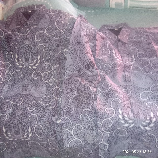 [full Furing] Batik Pria Lengan Panjang Modern Khukuh Premium M-xxl Berkualitas Solo By Kanaya