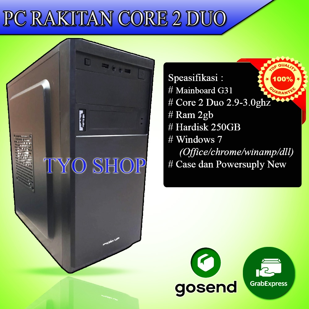 PC CPU Rakitan Core 2 Duo Murah