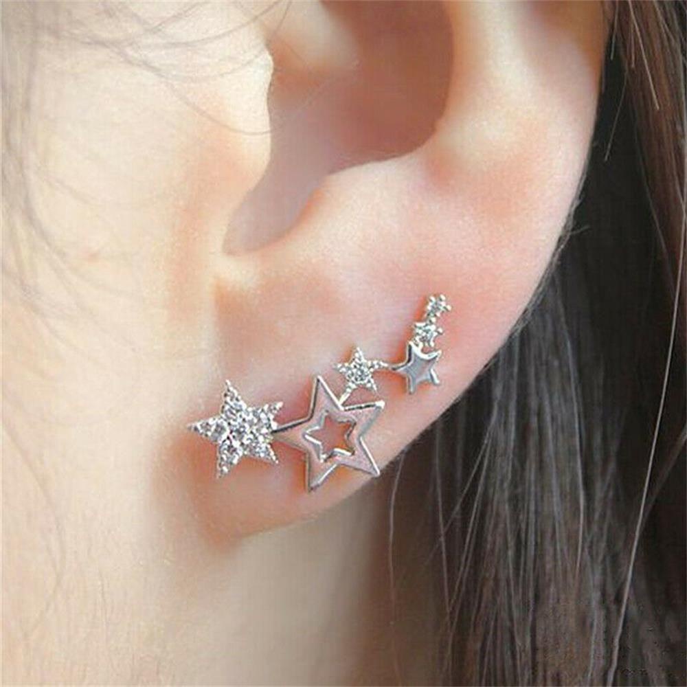 Anting LILY Star Fashion Tindik Jewerlry Rose Gold