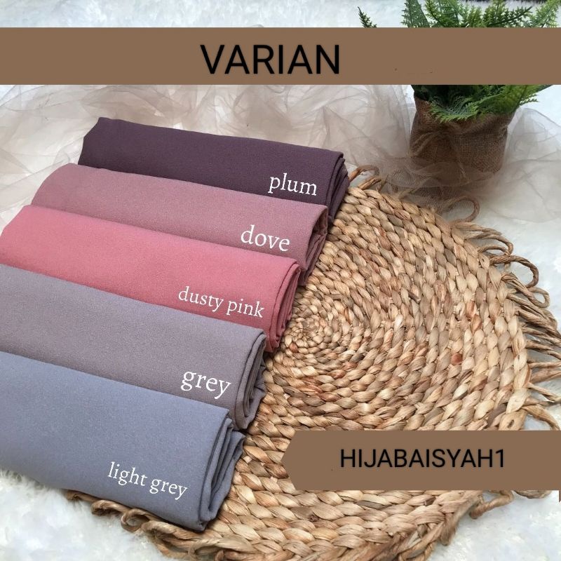 Bergo Hamidah Non Pet Jersey / Bergo Instan Malay Non Pad Daily