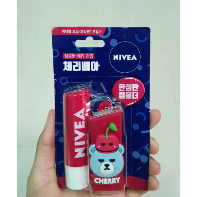 Nivea X Krunk Lip Balm Cherry