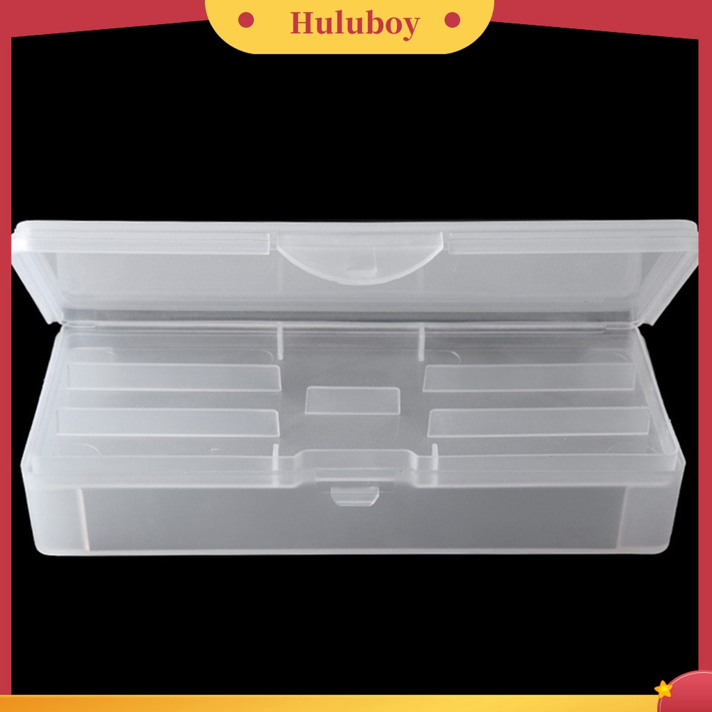 Huluboy Huluboy♡ Holder Penyimpanan Pena / Alat Manikur Multi Kompartemen Tekstur Matte Tahan Jamur