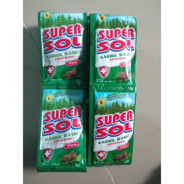 Supersol pine sachet 25ml