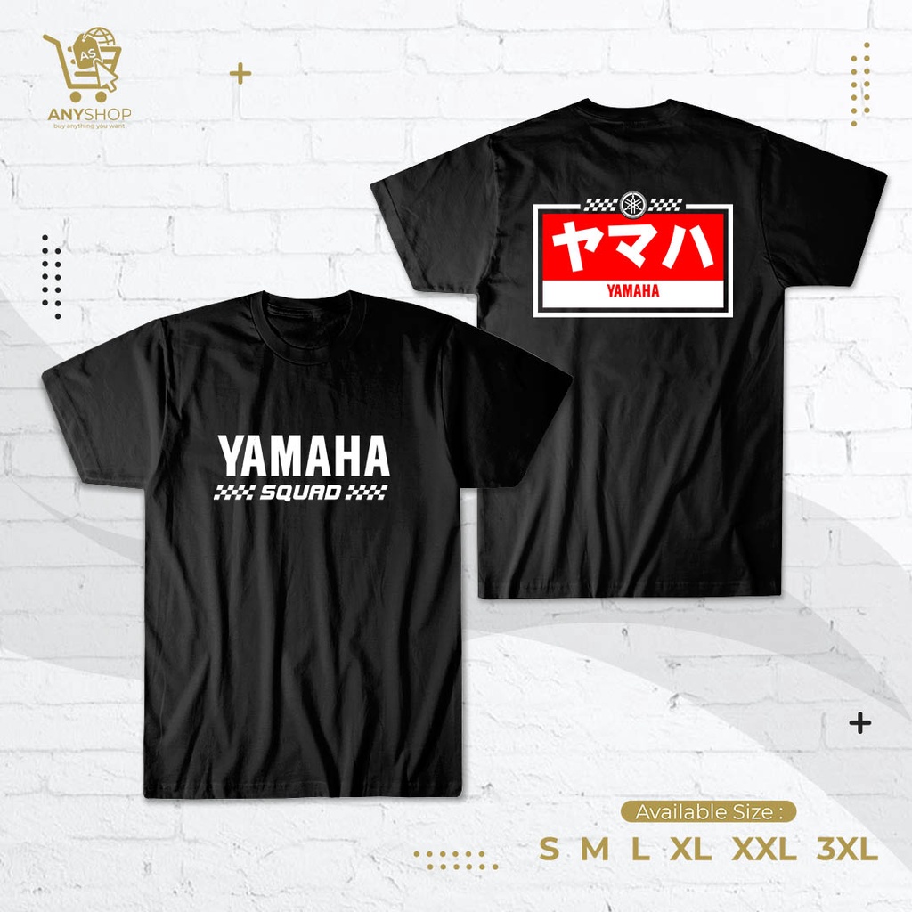 Kaos Baju Yamaha Gank Yamaha Squad Kaos Otomotif