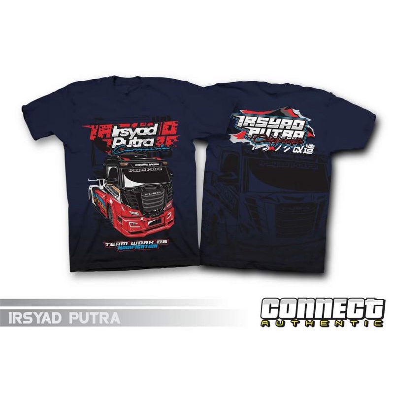 Kaos DEWASA New Canter Explore Navy IRSYAD PUTRA KAROSERI