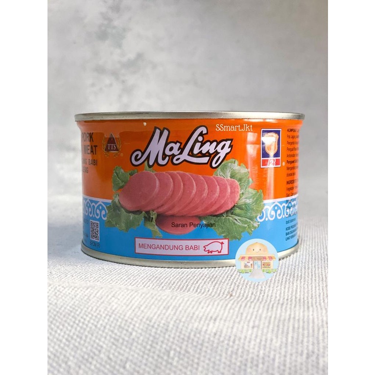 

Daging Ma Ling TTS / Canned Pork Luncheon Meat Maling 397 Gram