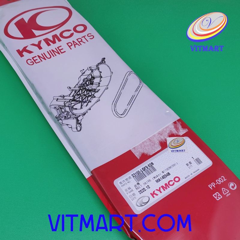 V-Belt Vanbelt Kymco Downtown 200i Nikita 200i DT200i K-XCT 200i 23100-LGF9-E0B BELT DRIVE