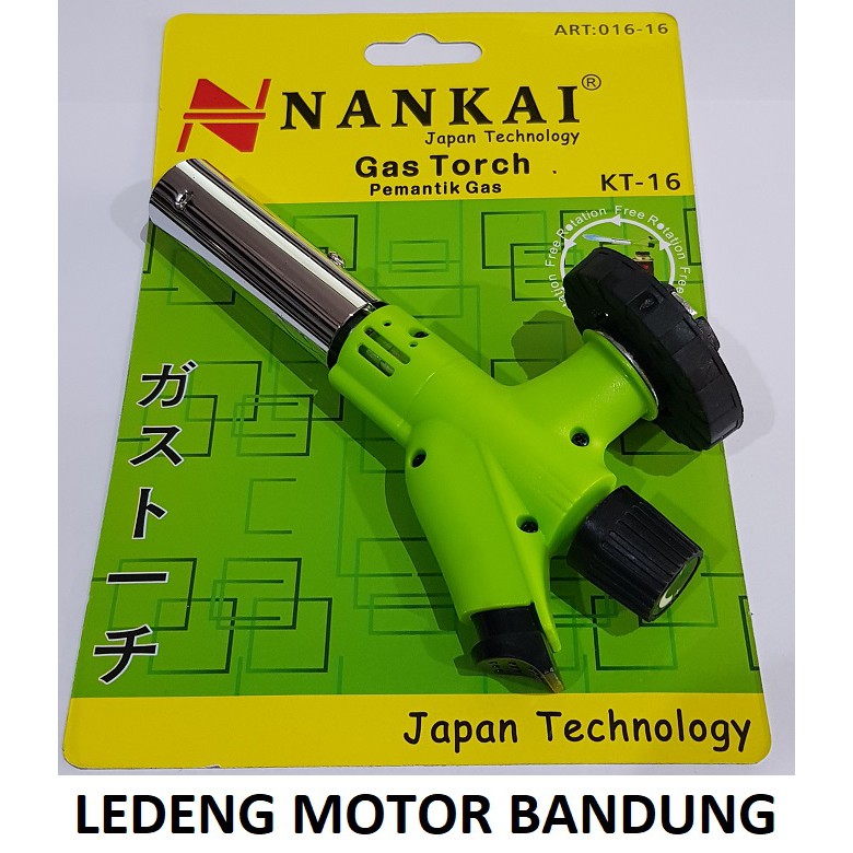 KT-16 Nankai Kepala Las Portable Alat Korek Flame Gas Blow Torch Welding Coocking