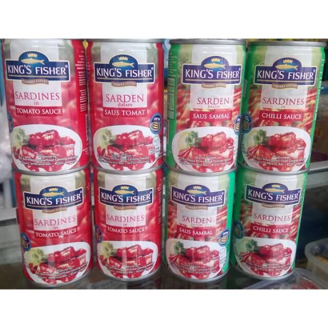 

Sarden King Fisher Saus Tomat - Saus Sambal