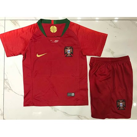 JERSEY BOLA KIDS / ANAK PORTUGAL HOME WORLD CUP 2018 GRADE ORI