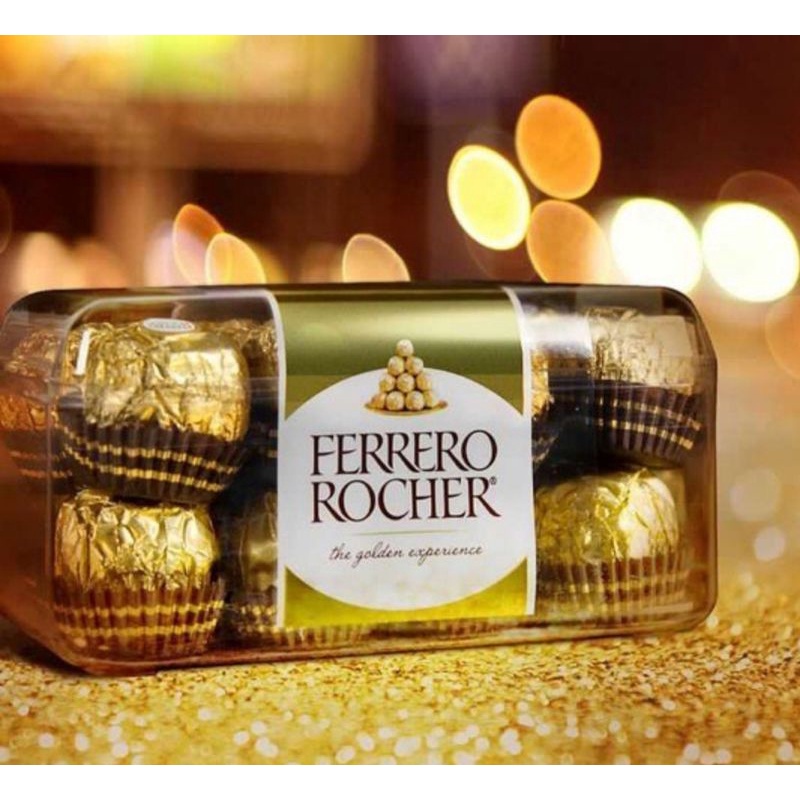 

FERRERO ROCHER isi 16 COKLAT PREMIUM IMPORT TERLARIS PRODUKSI TERBARU