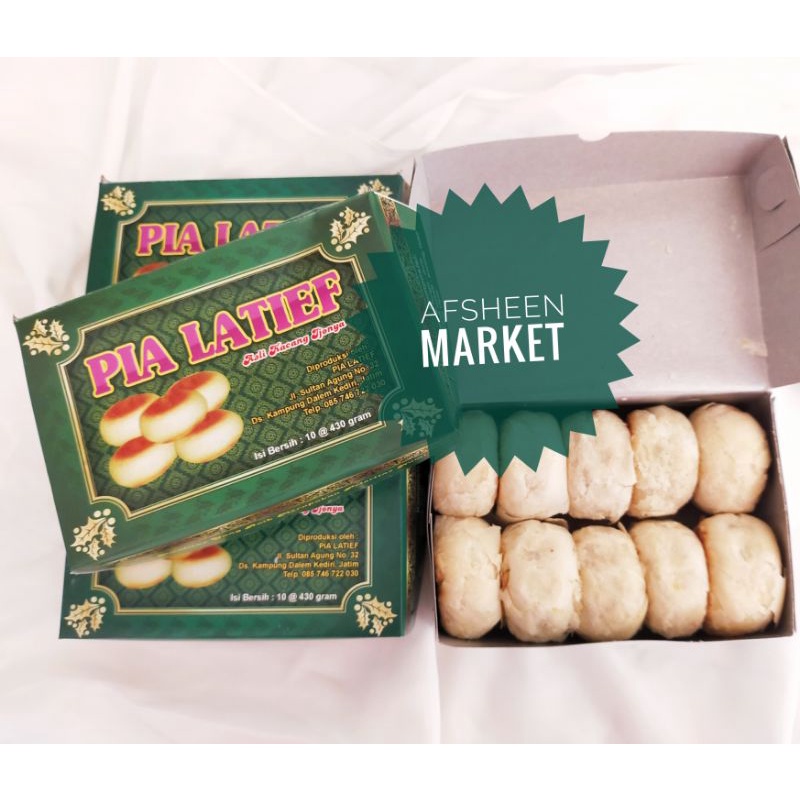 PIA LATIEF ISI 10pcs / BAKPIA LATIEF KEDIRI