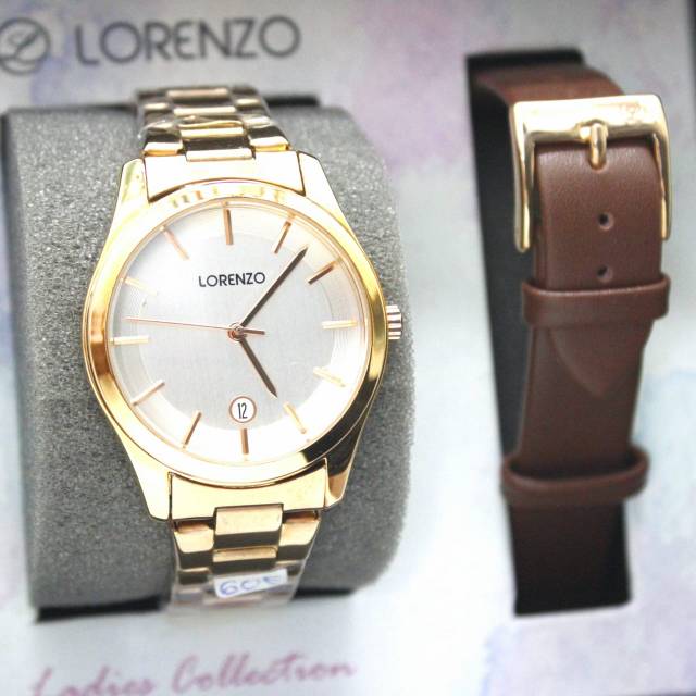 Jam Tangan Wanita Lorenzo Original New LZ6030