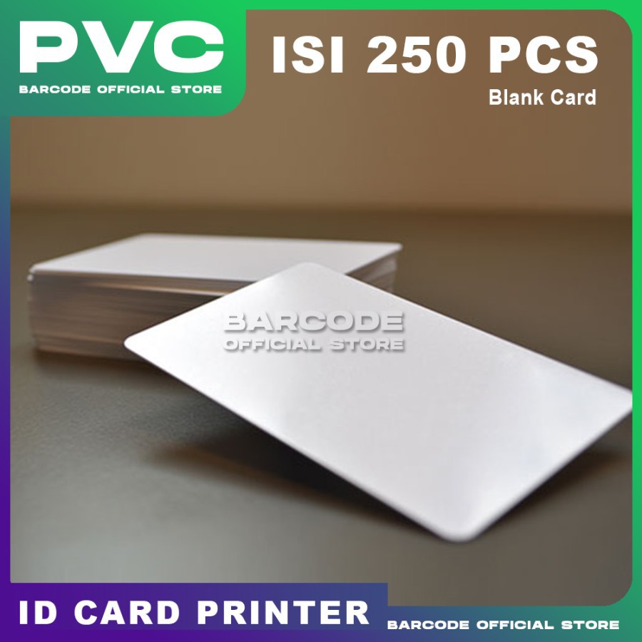 

BLANKCARD KARTU ID CARD 30mil Printer Evolis Zebra Magicard Smart