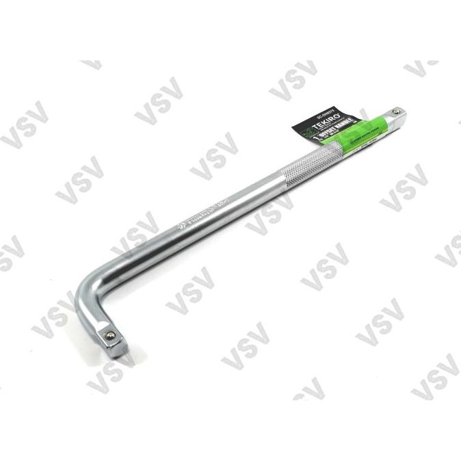 Tekiro Gagang Shock L 1/2"x12" L Handle Gagang Sock Sok Offset Handle