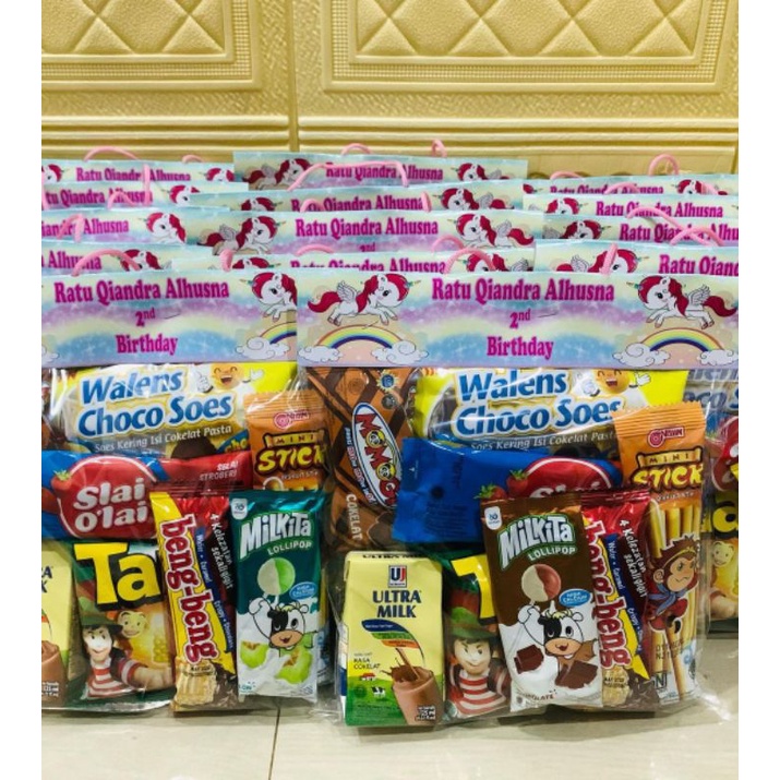 

Paket snack ulang tahun / hampers ulang tahun / snack ultah