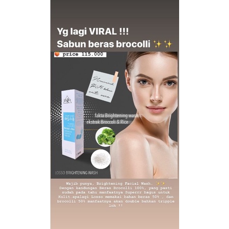 Losso Brightening Facial wash