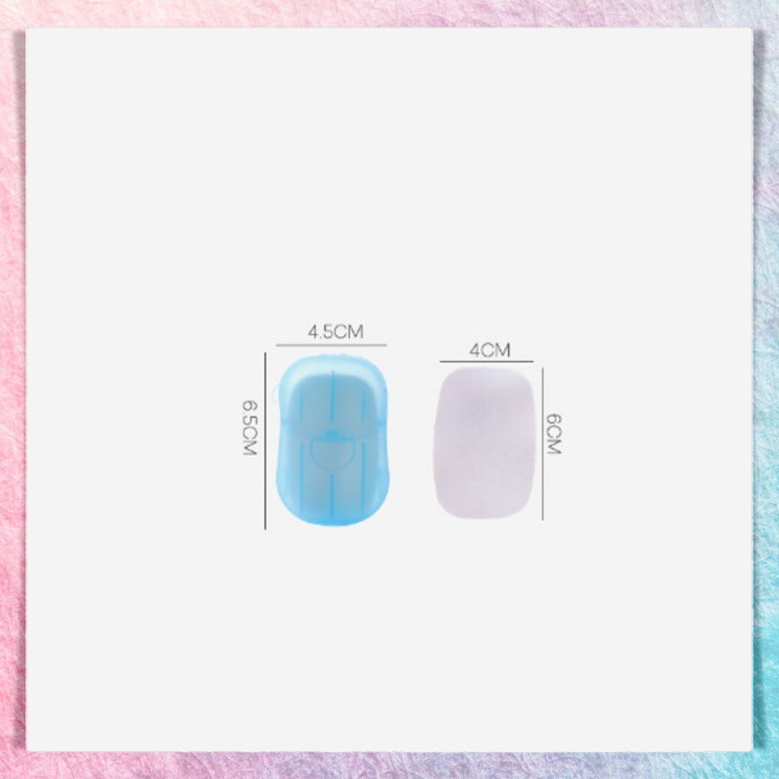 Sabun Cuci Tangan Kertas Mini Travel Disposable Paper Hand Soap | Sabun Tangan | Sabun Kertas