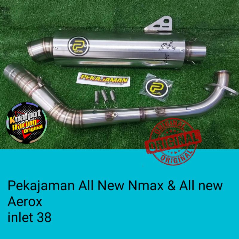 Knalpot Pekajaman All new Nmax Aerox Original Pekajaman Yogyakarta