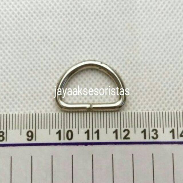 Ring D nikel tas 2.0 cm murah