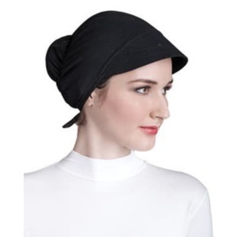 Daleman kerudung pet /topi