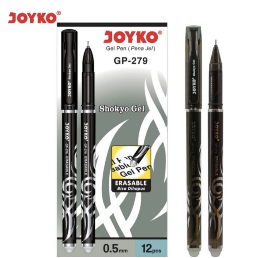 

Erasable Gel Pen / Pulpen Bisa Dihapus JOYKO Shokyo GP-279