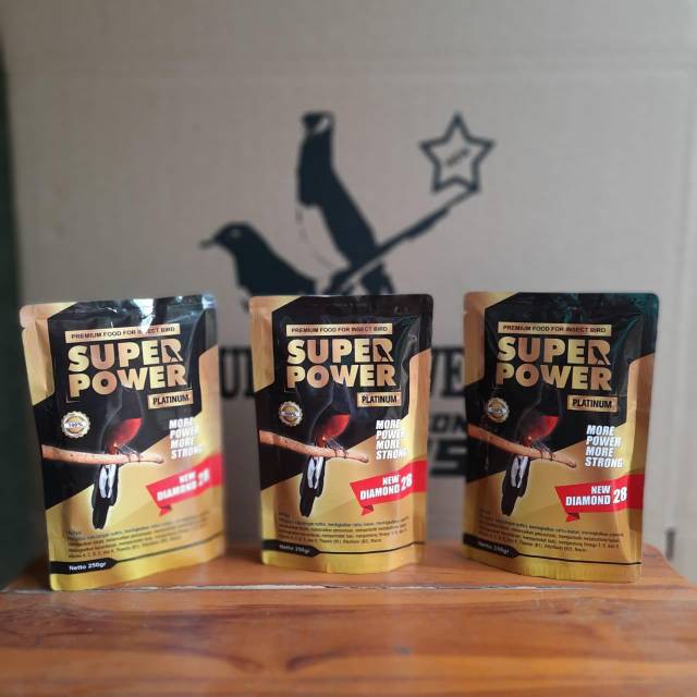 Super power platinum - pakan murai kacer cucak Ijo