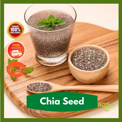 

Chiaseed Organic Black Chia Seeds Rempah JSR Super Food Terbaik
