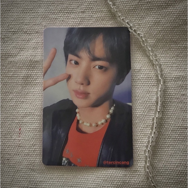 Jin BTS photocard pc map of the soul persona mots ver 4
