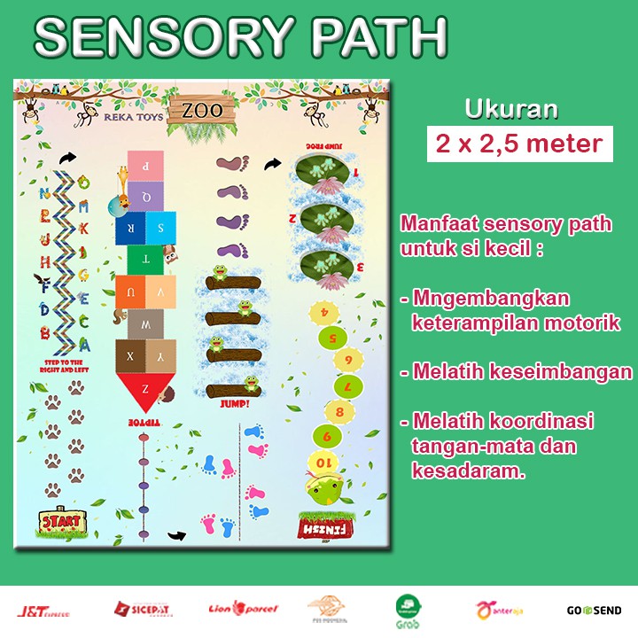 Sensory Path Reka Toys mainan edukasi anak dan keluarga