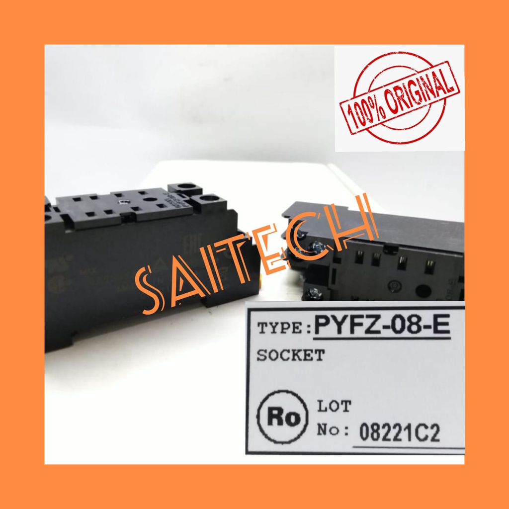 Jual Socket Relay Omron MY2 PYFZ08E PYFZ 08E PYF08AE PYF08E Shopee