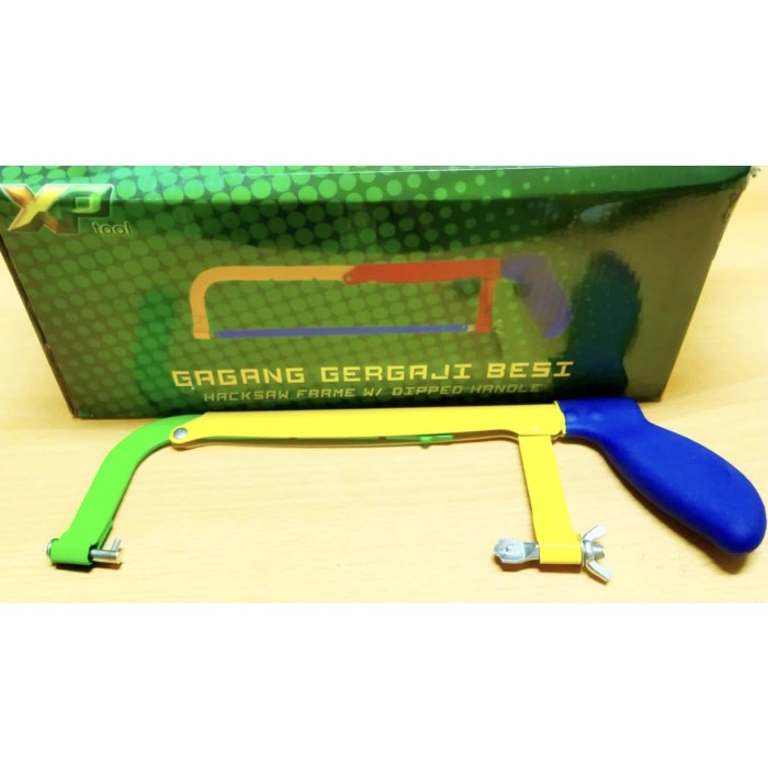 [12PCS] Gergaji Stang Graji Tangan Besi Gagang Karet Hacksaw Frame XPTOOL 12&quot;