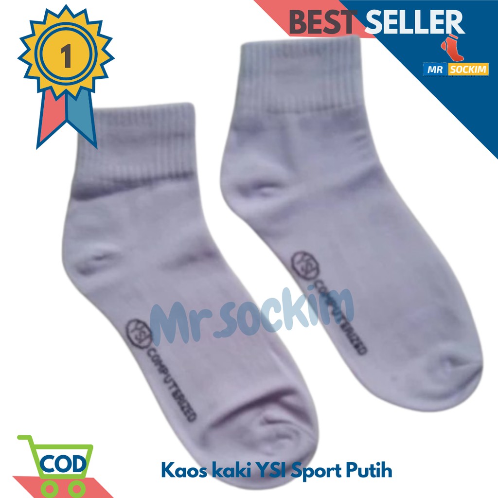 Kaos Kaki Olahraga Pria Ysi Sport Spandex