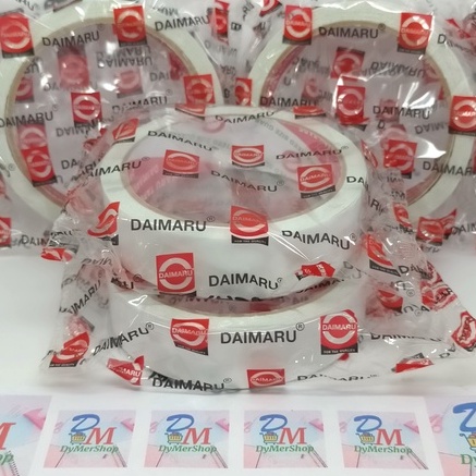 

Double tape daimaru ukuran 2,4 cm (±1 inch)