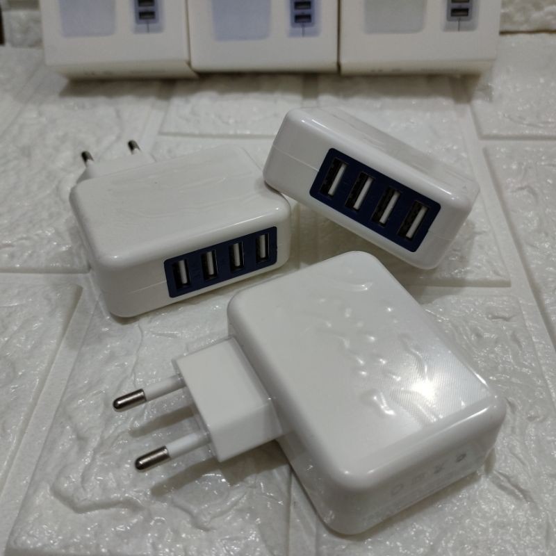 Batok charger / batok casan 4 usb