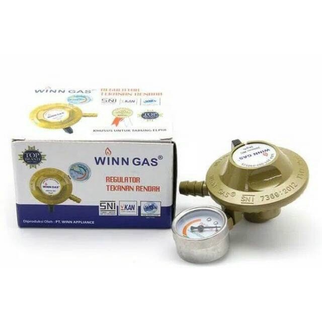 Regulator WINN GAS W 118 M (Pakai Meter) | SNI