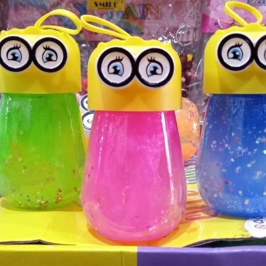 Slaim Anak Slime Jelly Minions Murah Slem Mainan Edukasi Anak Laki Perempuan
