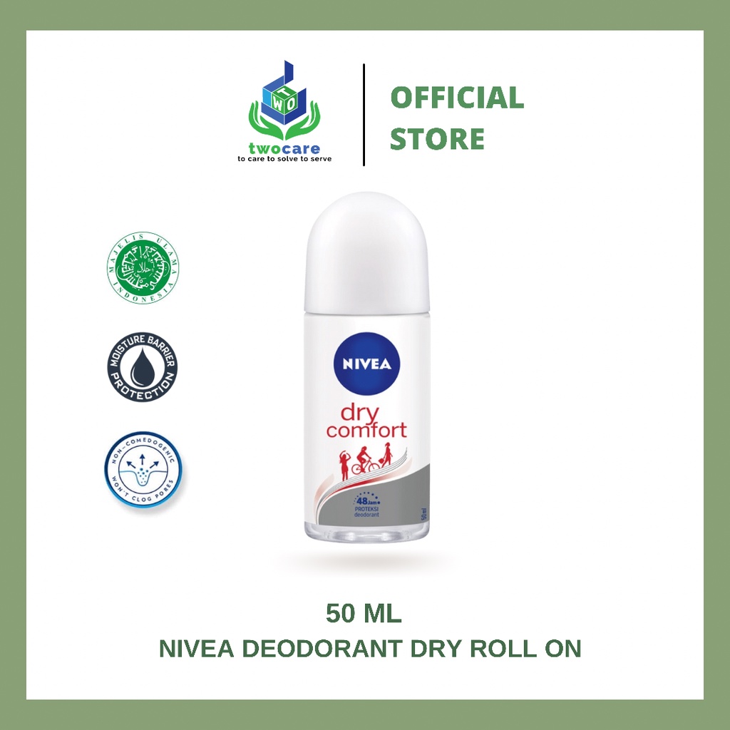 NIVEA Personal Care Deodorant Dry Comfort Roll On 25 ml / 50 ml