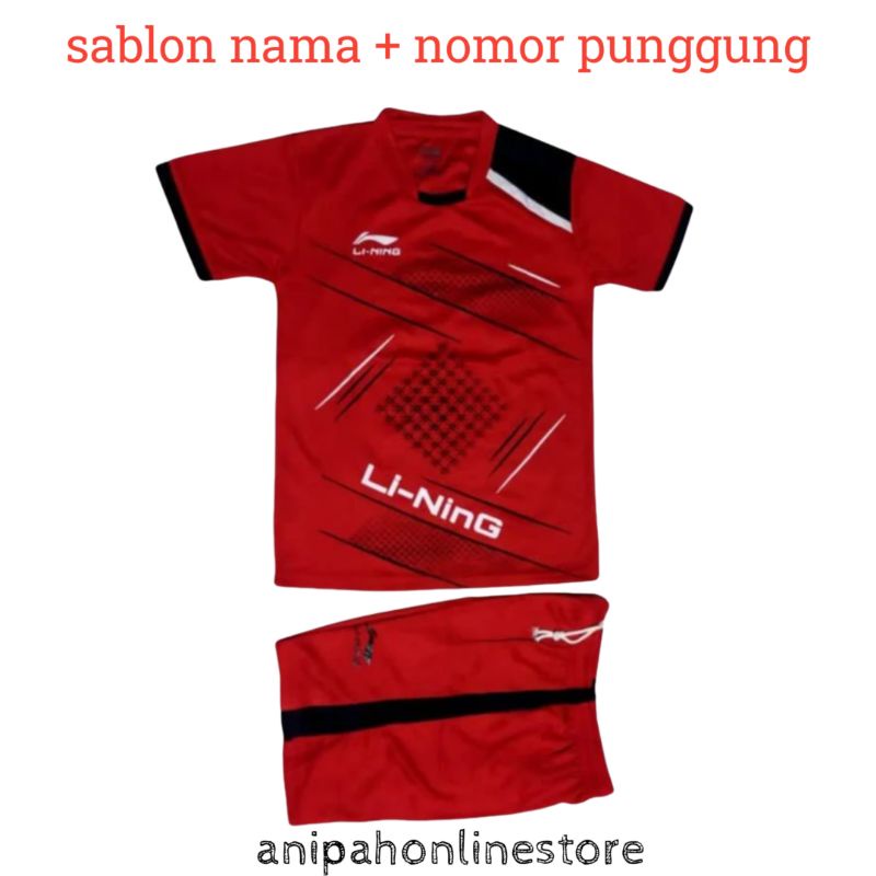 [ free nama nomor punggung ] baju bola anak laki/perempuan stelan futsal anak anak jersey futsal anak