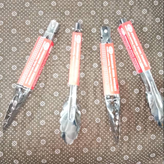 Pencapit gorengan stainless steel ukuran kecil